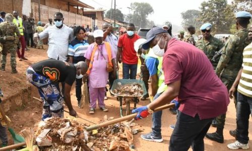 L’OPERATION KWA TI KODRO SE POURSUIT DANS LA VILLE DE BANGUI