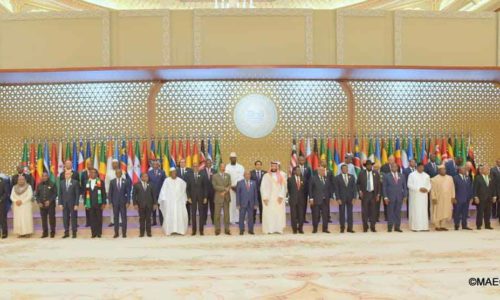 GRANDE AFFLUENCE DES DIRIGEANTS AFRICAINS AU SOMMET ARABIE-SAOUDITE-AFRIQUE DU VENDREDI 10 NOVEMBRE 2023 A RIYAD