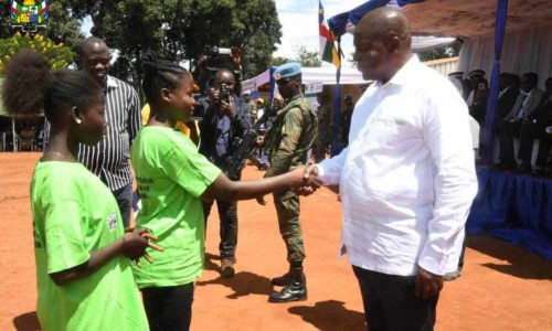 CEREMONIE DIFFÉRÉE DU LANCEMENT OFFICIEL DE LA RENTREE SCOLAIRE 2023/2024 A BOSSEMBELE DANS L’OMBELLA MPOKO