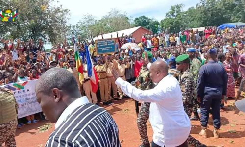 GALLERIE : CEREMONIE DIFFÉRÉE DU LANCEMENT OFFICIEL DE LA RENTREE SCOLAIRE 2023/2024 A BOSSEMBELE DANS L’OMBELLA MPOKO