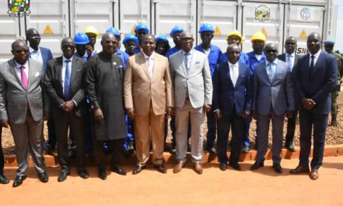 IMAGES CEREMONIE DE L’INAUGURATION DE LA CENTRALE PHOTOVOLTAÏQUE DE DANZIIMAGES