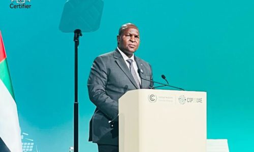 ALLOCUTION DE SON EXCELLENCE LE PROFESSEUR FAUSTIN ARCHANGE TOUADERA, PRESIDENT DE LA REPUBLIQUE, CHEF DE L’ETAT A LA 28ème CONFERENCE DES PARTIES SUR LE CHANGEMENT CLIMATIQUE (COP 28)