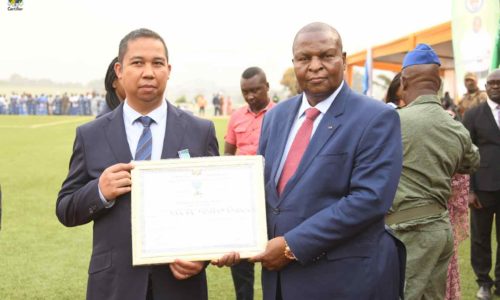 CEREMONIE DE L’INAUGURATION DU CENTRE TECHNIQUE KAIMBA BLASCO DE GBANGOUMA