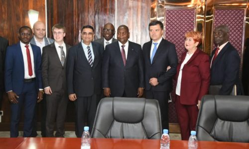 VISITE DE TRAVAIL DES BRICS ALLIANCES A BANGUI