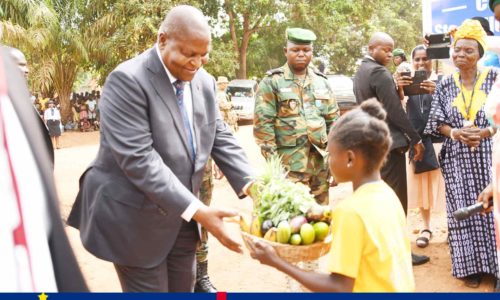 DISCOURS DE SON EXCELLENCE LE PROFESSEUR FAUSTIN ARCHANGE TOUADERA, PRESIDENT DE LA REPUBLIQUE, CHEF DE L’ETAT