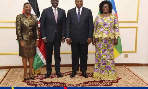 VISITE DE TRAVAIL DU PRÉSIDENT DU KENYA WILLIAM RUTO