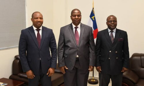 AUDIENCE DU PRÉSIDENT DE LA RÉPUBLIQUE ACCORDEE A UNE DÉLÉGATION DU CAMES