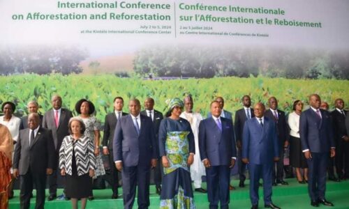 GRANDS ENGAGEMENTS PRIS PAR LES CHEFS D’ETAT A L’ISSUE DE LEURS TRAVAUX LORS DU SOMMET DE BRAZZAVILLE SUR L’AFFORESTATION ET LE REBOISEMENT CE 5 JUILLET 2024